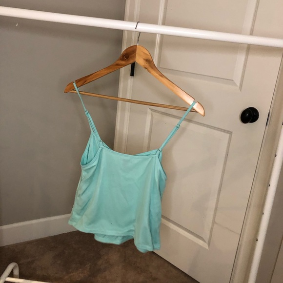 FOREVER 21 TURQUOISE BEADED TANK TOP - Picture 5 of 5